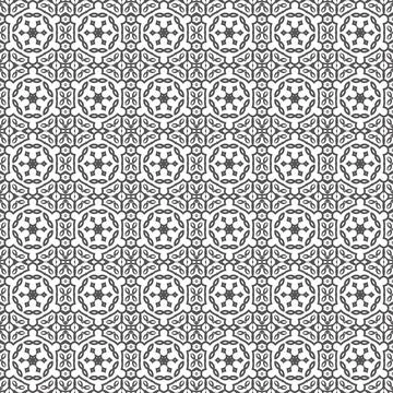 Gray floral pattern textile design, seamless repeat, background texture, fo.. Stock Illustration