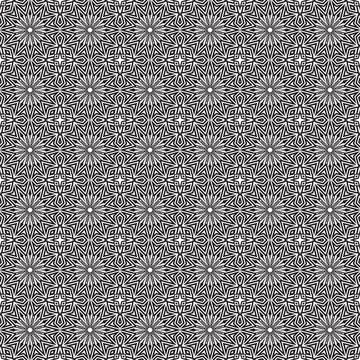 Gray floral seamless pattern textile design background (1) Stock-Illustration