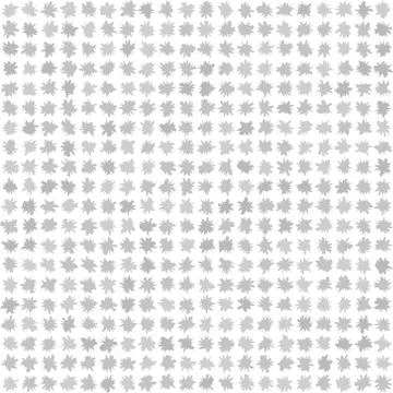 Gray flower pattern. Seamless vector background Stock Illustration