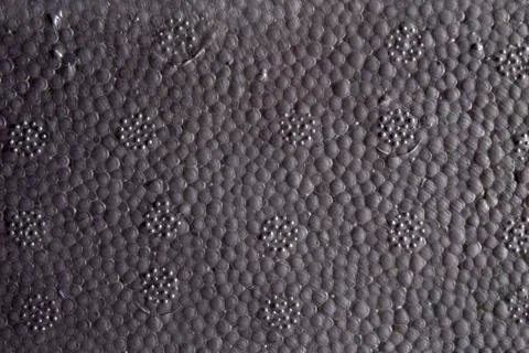 Gray foam texture, background close-up. Fotos de archivo