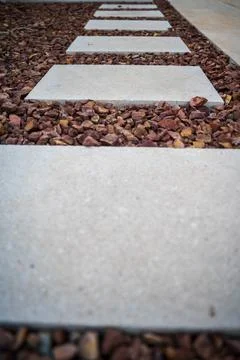 Gray Garden Tile Stock Photos
