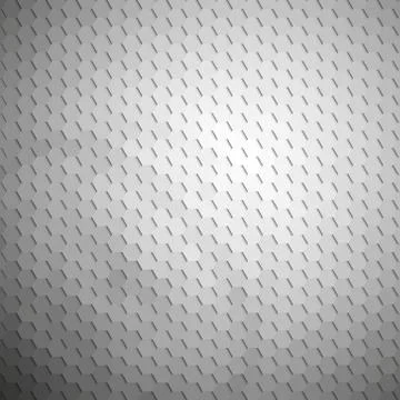 Gray geometric background, abstract hexagonal pattern vector Stockillustratie