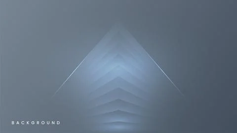 Gray geometric background overlap layer on bright space with slash effects Stock Illustration