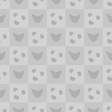 Gray geometric pattern with abstract gray elements Stock Illustration