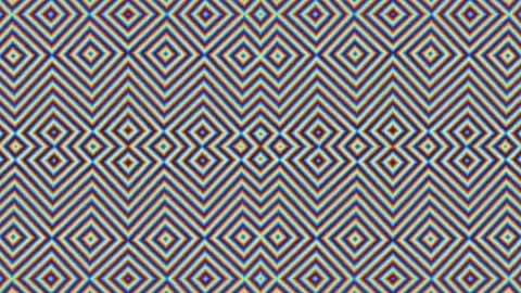 Gray Geometric Repetitive Optical Illusion Pattern Vidéo 332178729