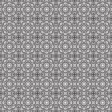 Gray geometric seamless pattern background texture design Stock Illustration