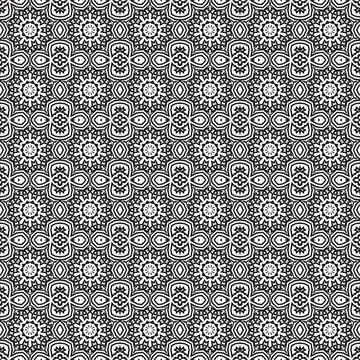 Gray geometric seamless pattern textile design 스톡 일러스트