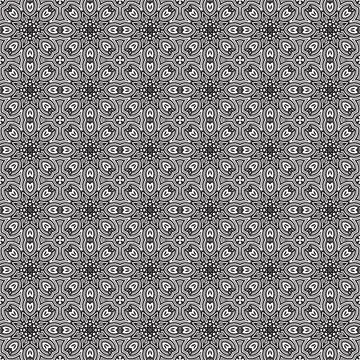 Gray geometric textile pattern background design Stock Illustration