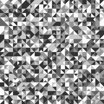 Gray geometrical triangle mosaic pattern background design 스톡 일러스트