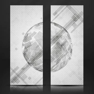 Gray Globe Design. Gray Globe Design. Vector Illustration. Eps 10. Copyrig... Stock Photos