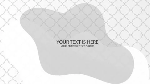 Gray gradient background design. Abstract geometric background with liquid Stock Illustration