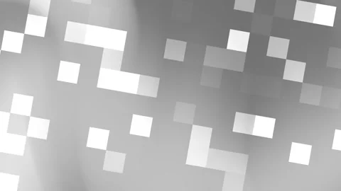 Gray gradient background with pixelate geometry overlay Stock-Footage 305132085
