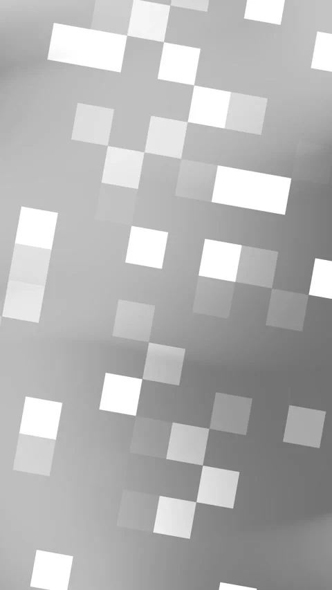 Gray gradient background with pixelate geometry overlay suitable for clean w Stock Footage 305132132