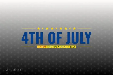 Gray Gradient Background with Yellow Stars Illustrazione stock