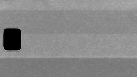 Gray gradient striped film frame	 Stock Footage 291893704