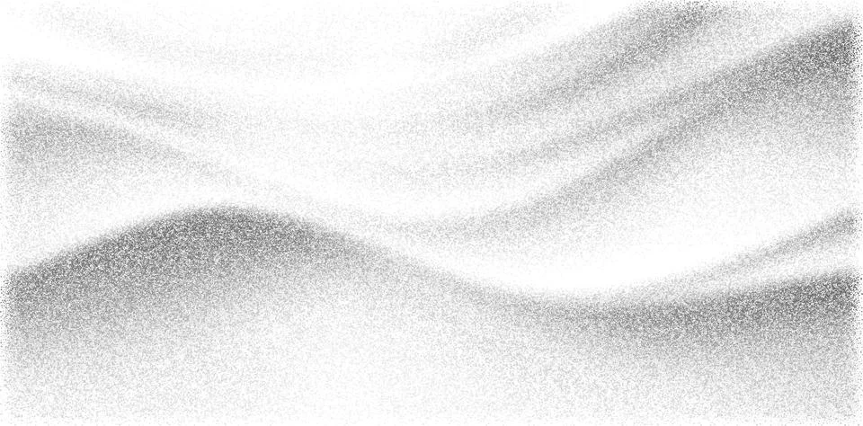 Gray Grainy Flowing Parallel Wave Bands Vector Stock-Illustration