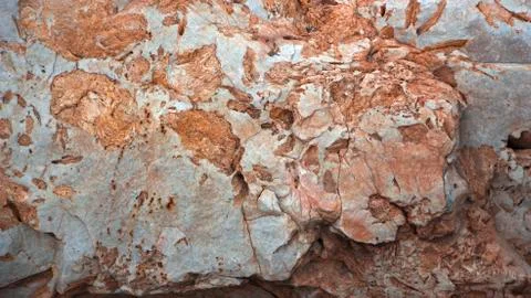 Gray granite texture with blocks backround Stock Photos