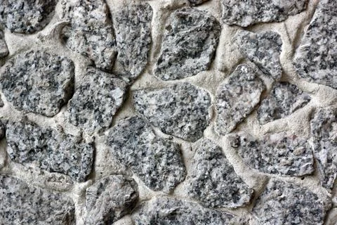 Gray Granite Wall – Interior Close-Up Stock Photos