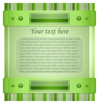 Gray - green background with layout. Stock Illustration