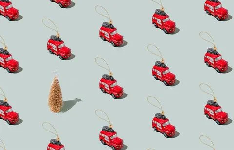  Gray green background pattern, Christmas, New Year symbol attribute objec... Stock Photos