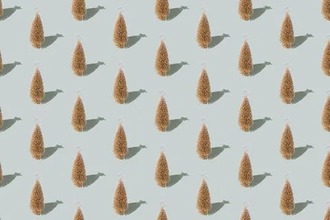 Gray green background pattern with Christmas or New Year symbol attribute Foto stock