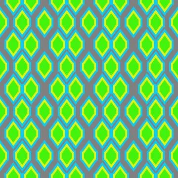 Gray green ikat chevron pattern Illustrazione stock