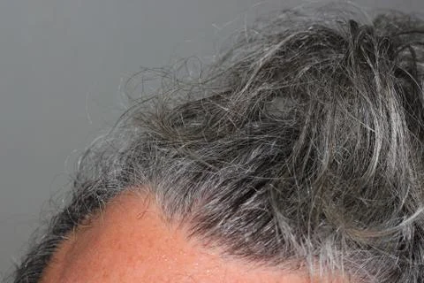 Gray hair men Foto stock