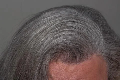 Gray hair men Foto stock
