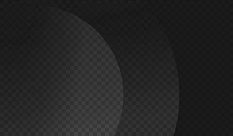 Gray half moon shape on dark gray background with subtle texture  simple ge.. Stock Illustration