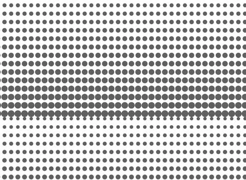 Gray Halftone Dot Pattern Background With Gradient Texture and Retro Pop Ar.. Stock Illustration
