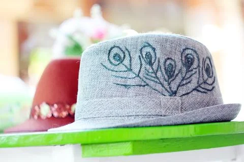 Gray hat Stock Photos