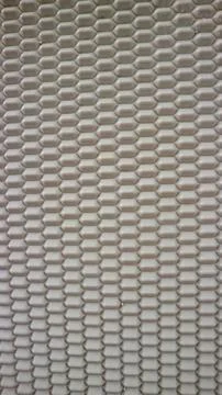 Gray hexagon textured background Stockfoto's