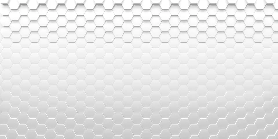 Gray hexagones wall geometric abstract Stock Illustration