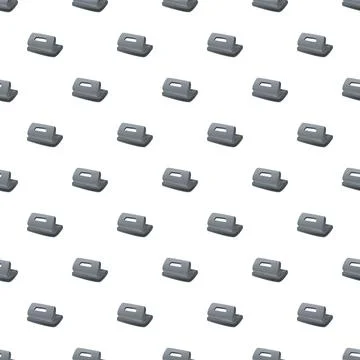 Gray hole punch pattern creating modern office background Stock Illustration