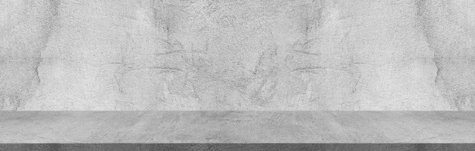 Gray horizontal decorative cement wall. Room background. Abstract wallpaper b Stock Illustration
