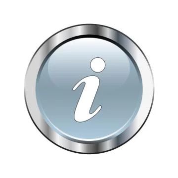 Gray information icon Stock Illustration