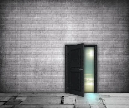 Gray interior Stock Illustration