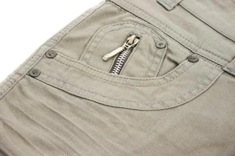 Gray jeans Stock Photos