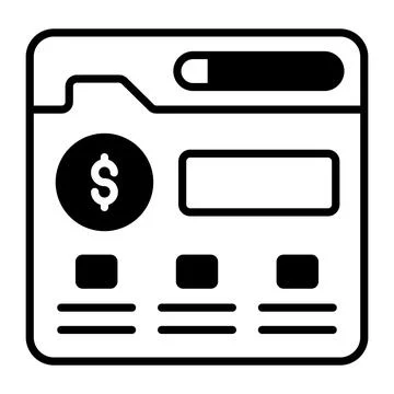 A gray laptop computer with a spinning loading cursor and a red arrow mouse Illustrazione stock
