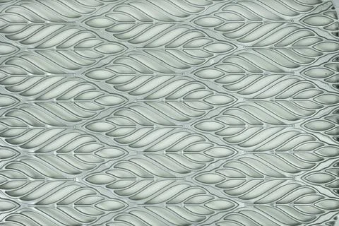 Gray leaf pattern, gray laid-back tree leaf pattern Stock Illustration