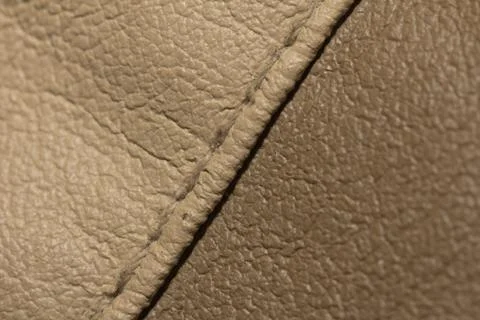 Gray leather as a background Stock Photos