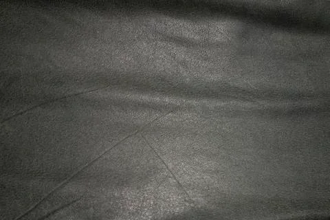 Gray leather texture background surface. Stock Photos