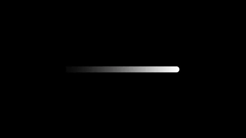 Gray line loading animation clip or Progress bar animation Stock Footage 281337250