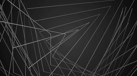 Gray line twisted Stock Footage 54596679