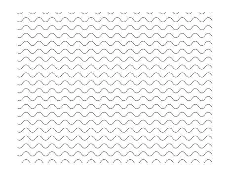 Gray line wavy on seamless background. Wave lines on a transparent backgrou.. Stock Illustration