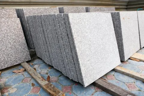 Gray marble for construction Foto stock