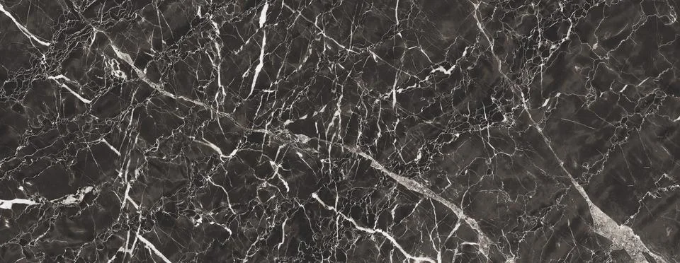 Gray marble texture background banner top view. Tiles natural stone floor with Stock Photos