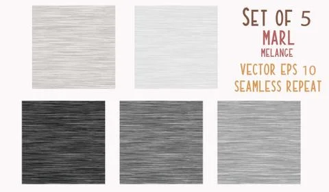Gray Marl Heather Texture Background. Faux Cotton Fabric with Vertical T Shirt Stock Illustration