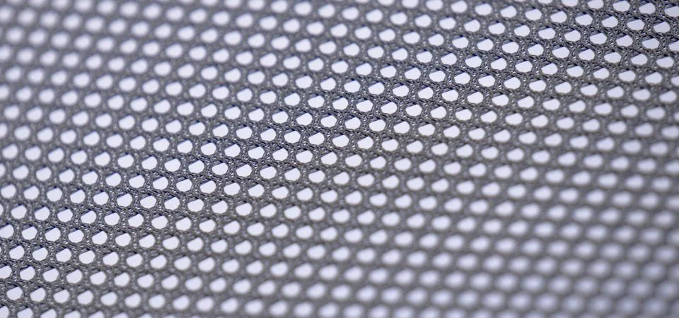 Gray Mesh Texture Background Close Up Stock Photos