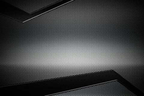 Gray metal background and texture. Stock Illustration